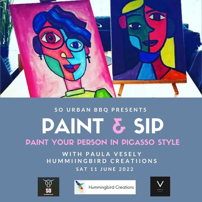 Paint & Sip - Paint Your Person in Picasso Style!