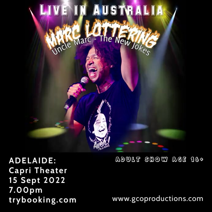 Marc Lottering Live in Australia