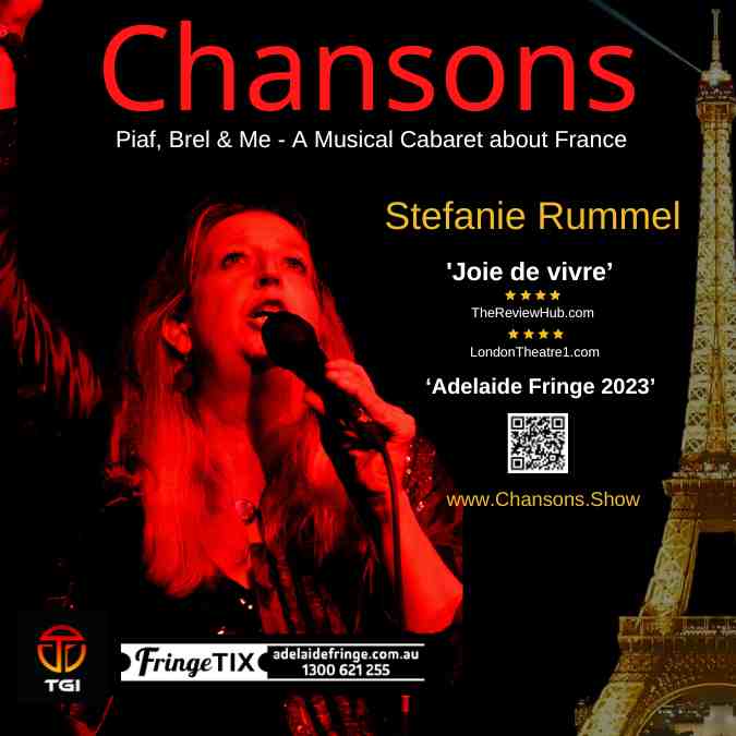 Chansons - Piaf, Brel & me - A Musical Cabaret about France & Life