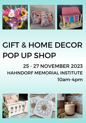 Gift & Home Decor POP Up Shop