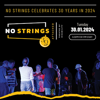 No Strings Attached Theatre of Disability 30 Years launch