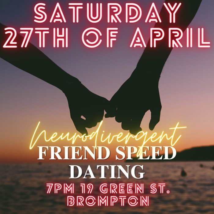 Friend Speed Dating Event for Neurodivergents