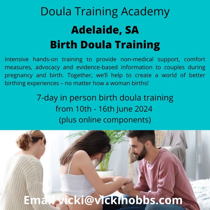 Adelaide Doula Training