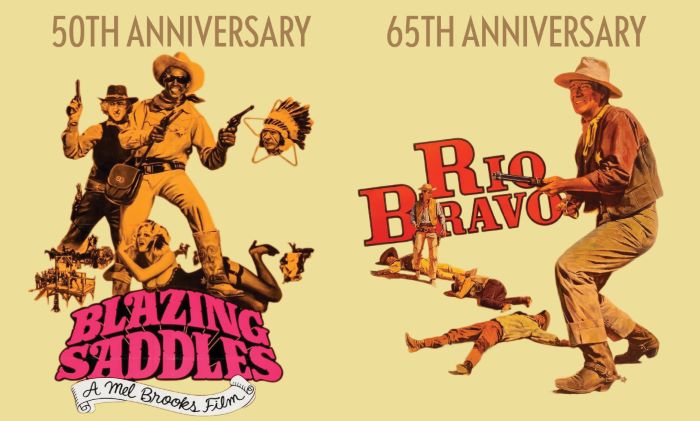 Western Double Trouble - Blazing Saddles & Rio Bravo