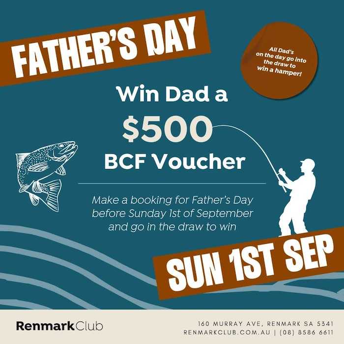 Father's Day Lunch at Renmark Club