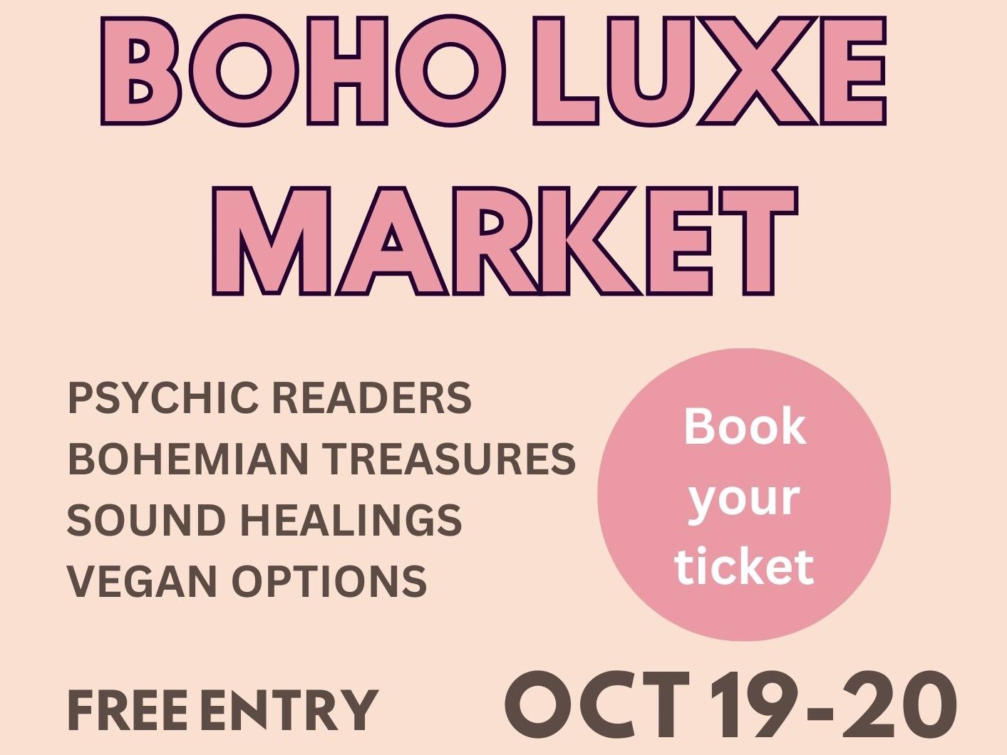 Boho Luxe Market