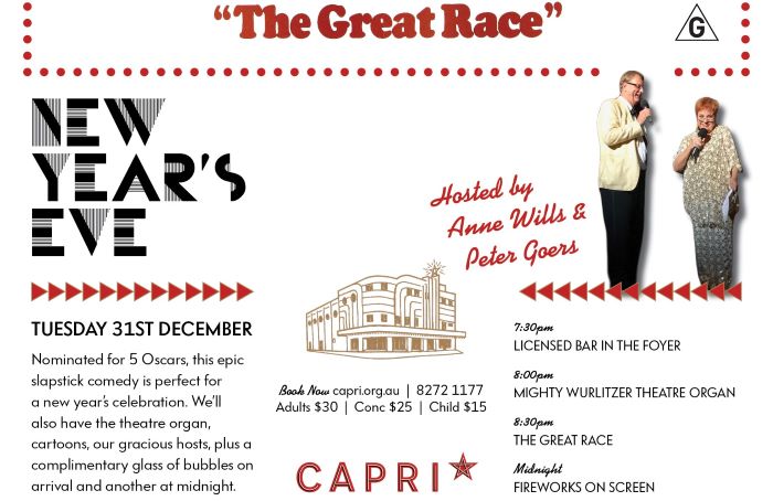 New Years Eve - The Great Race at Capri